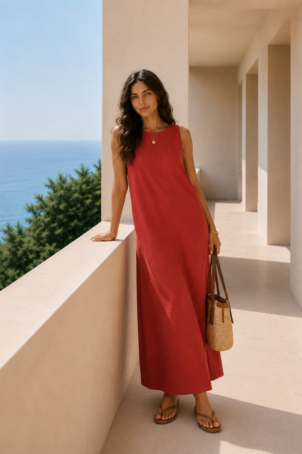Tokyo Brick Ease Dress